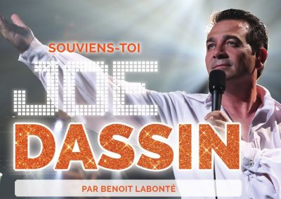 Hommage à Joe Dassin par Benoît Labonté – Souper Spectacle