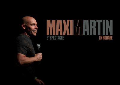 Maxim Martin – souper spectacle