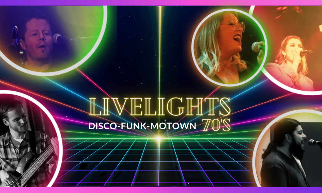Band LIVELIGHTS disco-funk-motown 70’s (PARTY D’HALLOWEEN) – souper spectacle