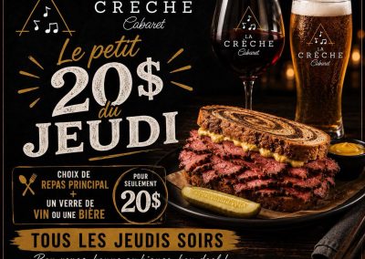 Le petit 20 $ du jeudi !