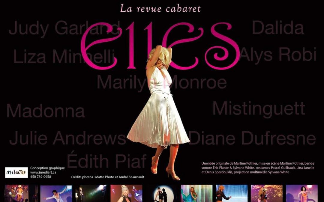 La revue cabaret Elles avec Martine Pothier – souper spectacle