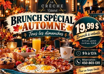Brunch du dimanche  &ndash; A volont&eacute;