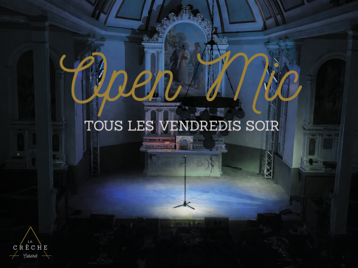 OPEN MIC tous les vendredis soirs