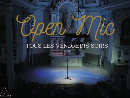 OPEN MIC tous les vendredis soirs