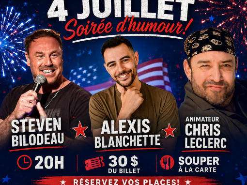 Steven Bilodeau/ Alexis Blanchette – Soirée d&rsquo;humour