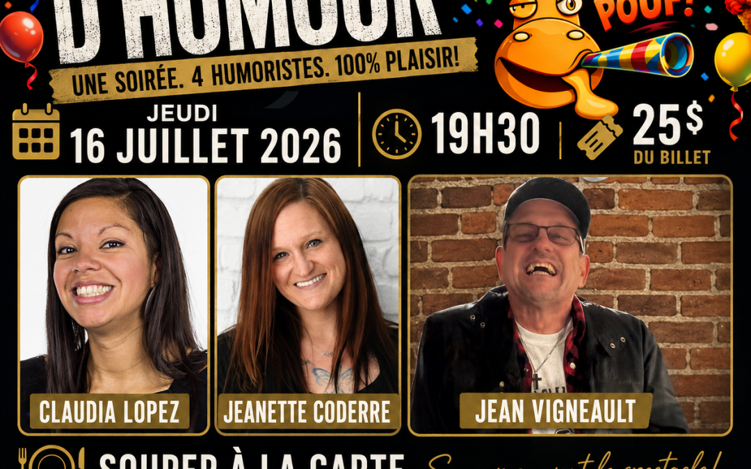 Soirée D&rsquo;humour/3 Artistes