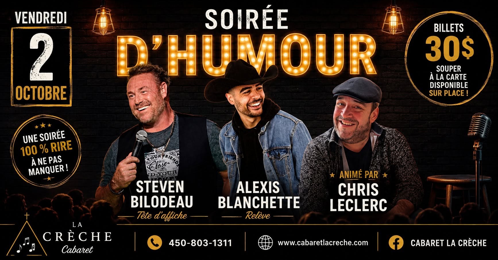 SOIRÉE HUMOUR