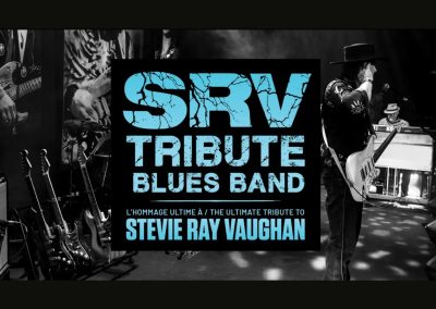 SRV TRIBUTE BLUES BAND &ndash; L&rsquo;Ultime hommage &agrave; Stevie Ray Vaughan &ndash; souper spectacle